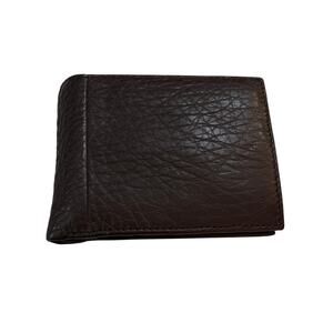 47 Maple Brown Genuine Leather Bifold Wallet Style 1-129-4L New w/ Tags
